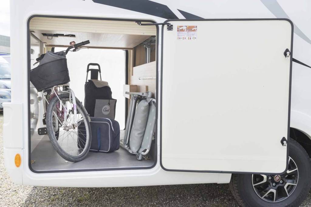 Portabici da gavone per camper